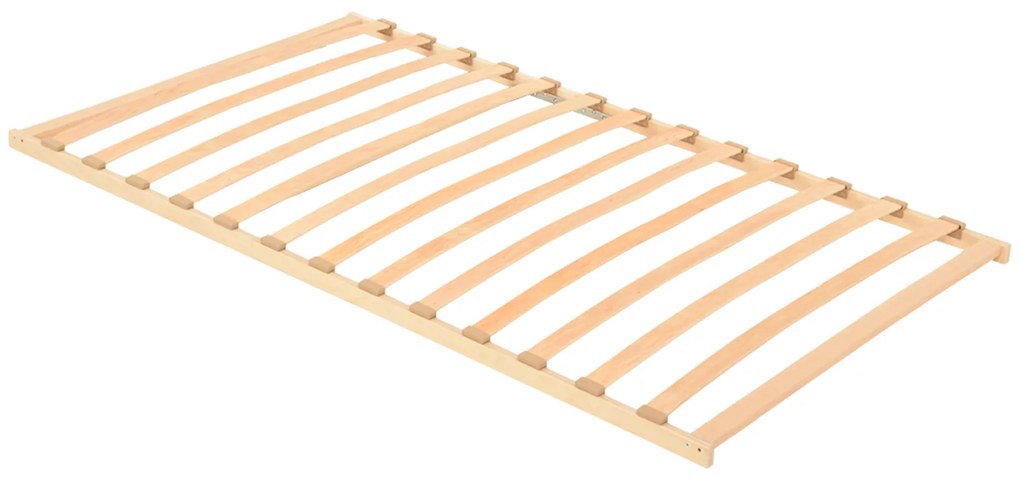 vidaXL Βάση Κρεβατιού με 19 Σλάτς 120x190 εκ