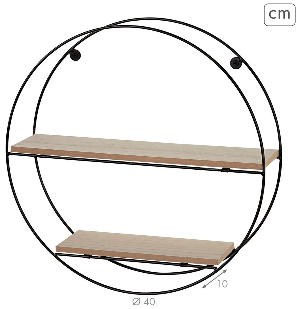 Ράφι παλτών Max Home Σίδερο Ξύλο MDF (x6)