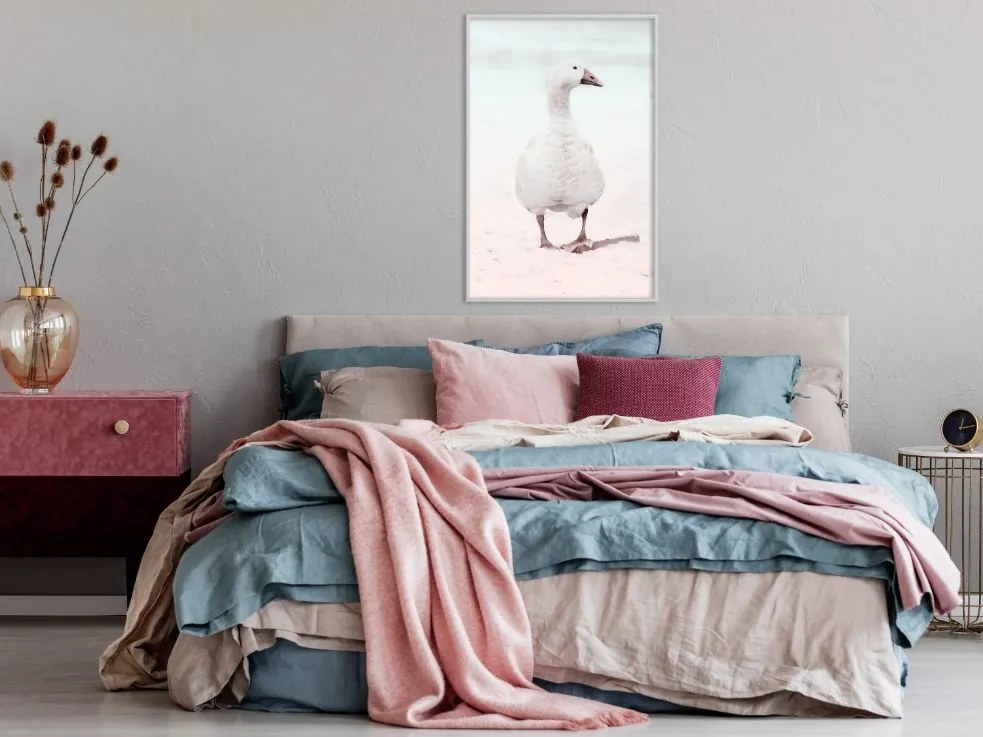 Αφίσα - Walking Goose - 20x30 - Χρυσό - Χωρίς πασπαρτού