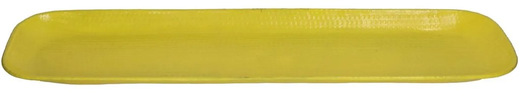 Δίσκος ArteLibre Κίτρινο Αλουμίνιο 61x18x2.5cm-05154798