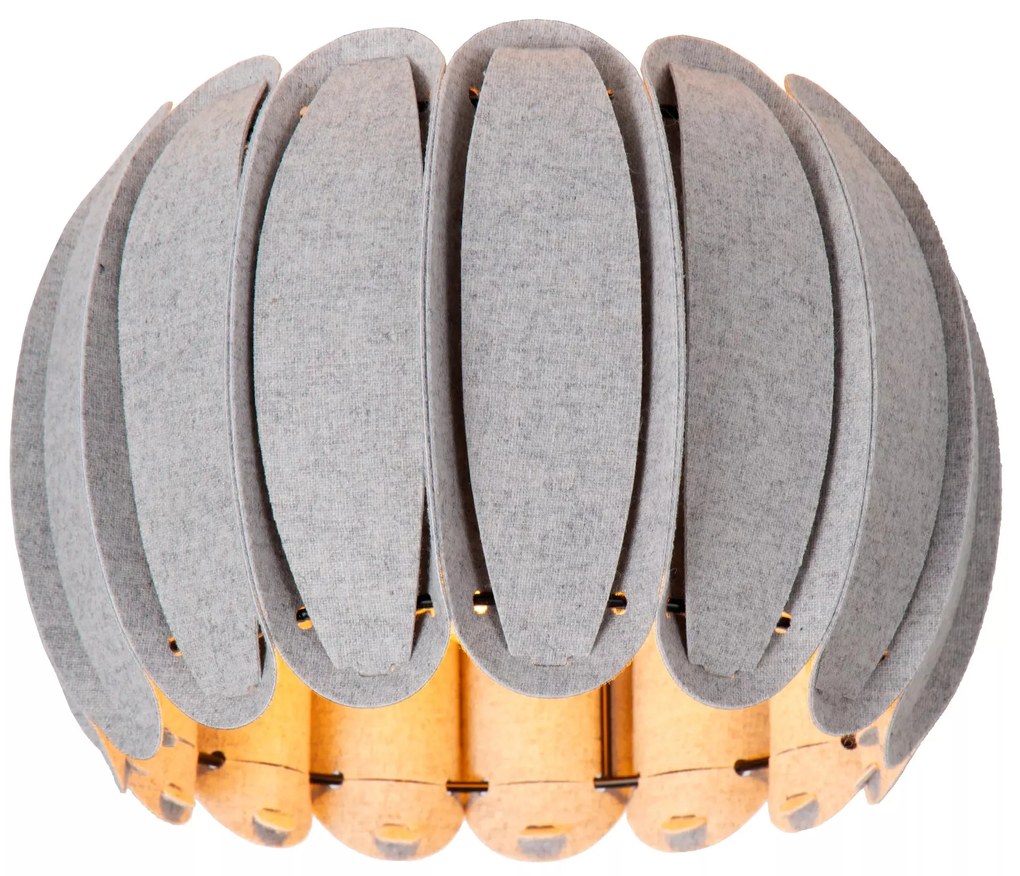 Φωτιστικό Οροφής Lucide 34145-30-36 SPENCER Γκρι (Grey)|Μαύρο Ματ (Black Mat)