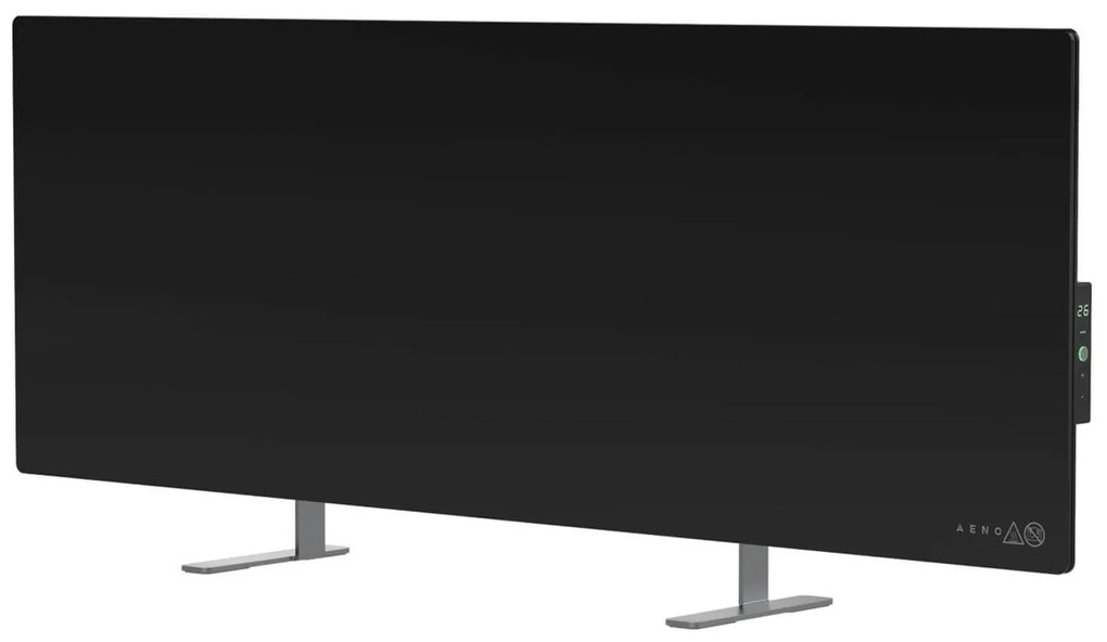 Θερμαντικό Πάνελ Δαπέδου Aeno AGH0004S Υπέρυθρης ακτινοβολίας, με Wi-Fi και ισχύ 700W - Black