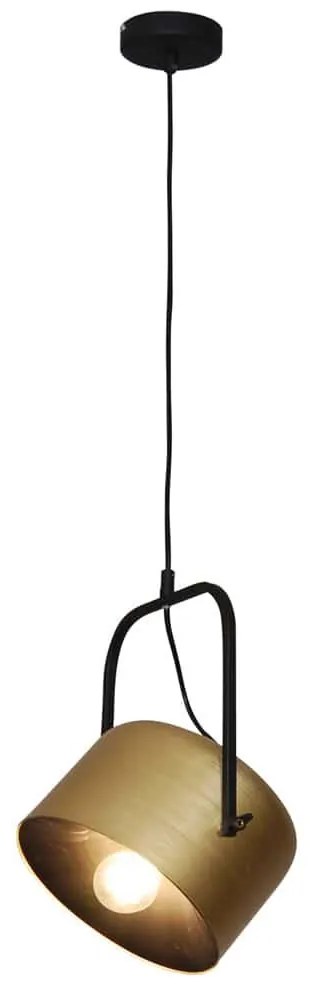 Φωτιστικό Οροφής Κρεμαστό HL-3599-1M-C 77-4269 Archie Gold  Homelighting Metal