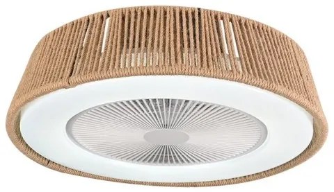 Ανεμιστήρας Οροφής Με Φωτιστικό LED 33W IP20 3CCT Λευκό 23001 Zambelis-23001-Λευκό 23001