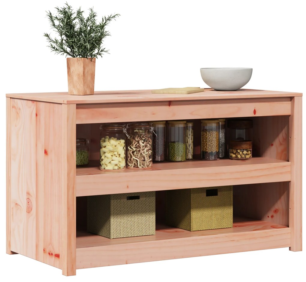 vidaXL Ντουλάπι Κουζίνας Εξωτερικού Χώρου 106x55x64 εκ από Σταθερό Ξύλο Douglas