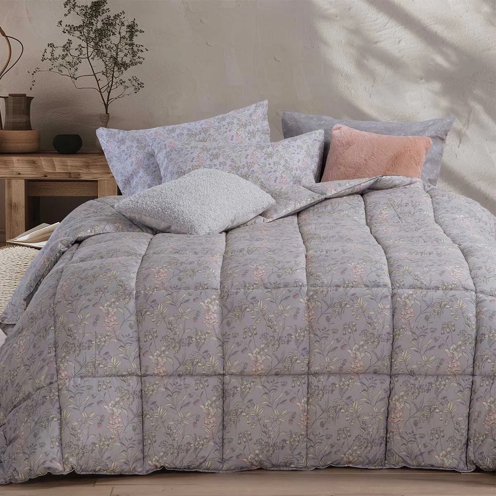 Πάπλωμα Υπέρδιπλο (240x220) Nef-Nef Homeware Odete Grey