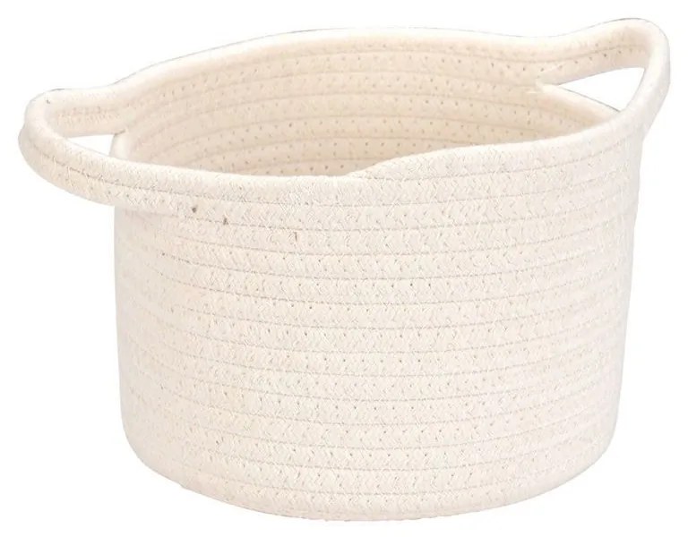 Estia Καλάθι Κρεμαστό Blanca 18x18x13cm Λευκό