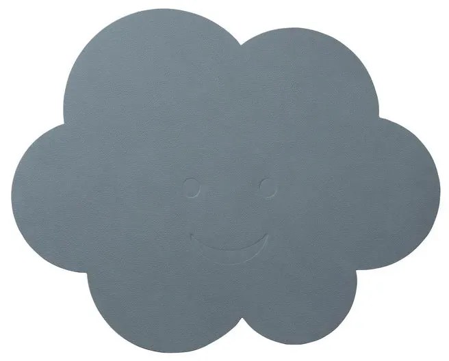 Παιδικό Σουπλά Cloud Mat Nupo / Ανακ. Δέρμα Μπλε 38x31 cm LIND DNA
