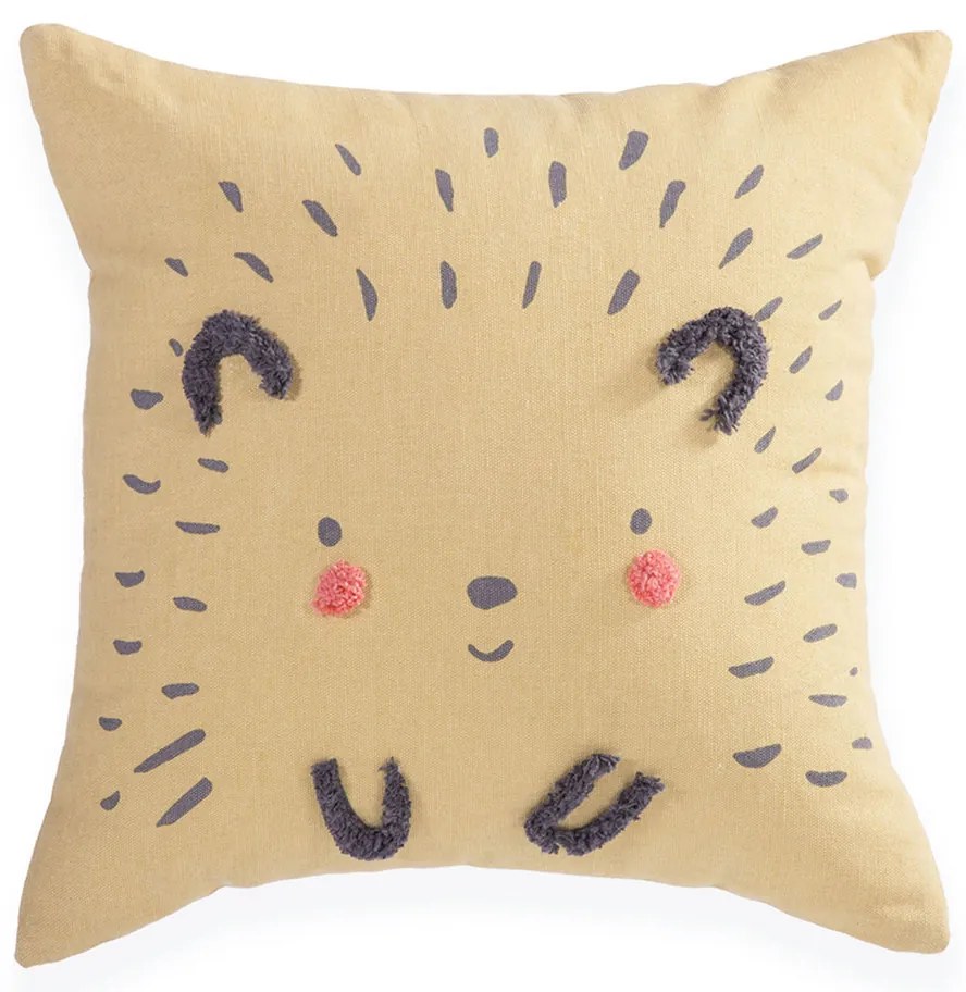 Διακοσμητικό Μαξιλάρι (35x35) Nef-Nef Homeware Cute Hedgehog