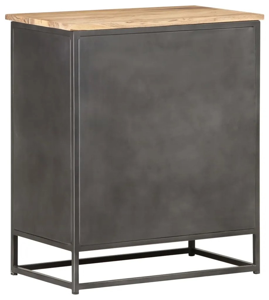 vidaXL Ντουλάπι 60 x 35 x 70 εκ. από Μασίφ Ξύλο Ακακίας