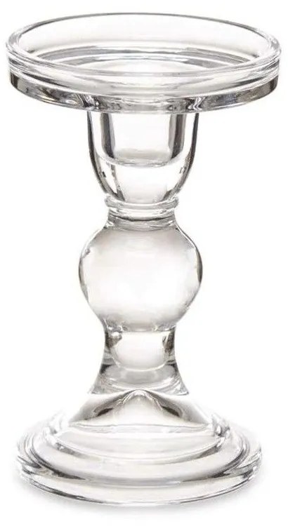 Κηροπήγιο Γυάλινο 029.78825 8,5x14cm Clear Glass