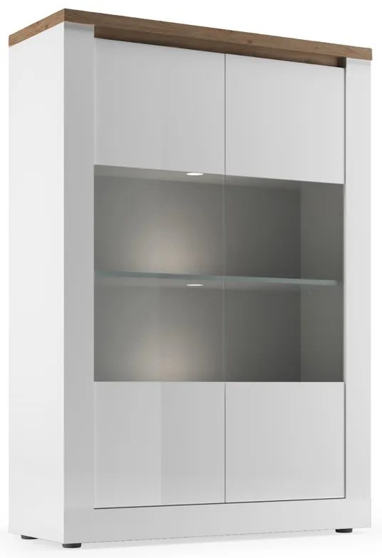 Έπιπλο Τηλεόρασης Ανθρακί Οξειδωμένο 121x43x57