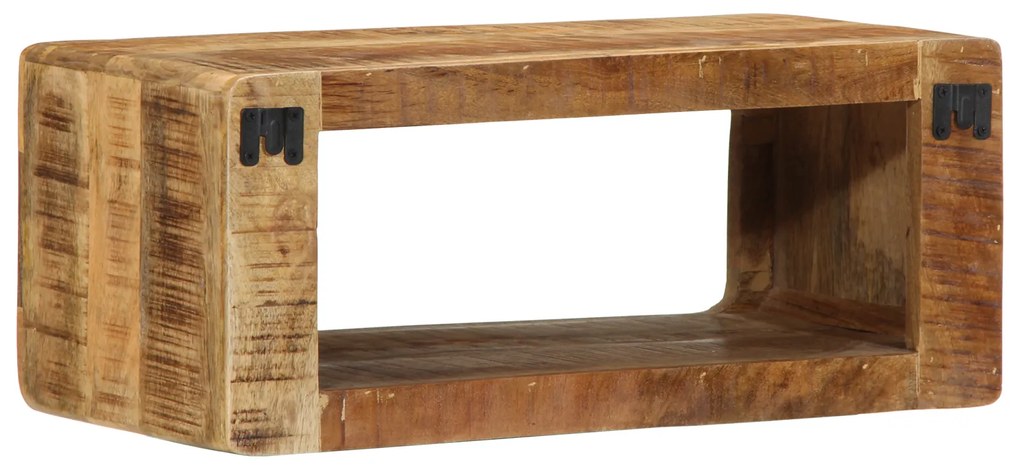 vidaXL Κρεμάστρα Τηλεόρασης 60x30x25 εκ. Μασίφ Ξύλο Μάνγκο