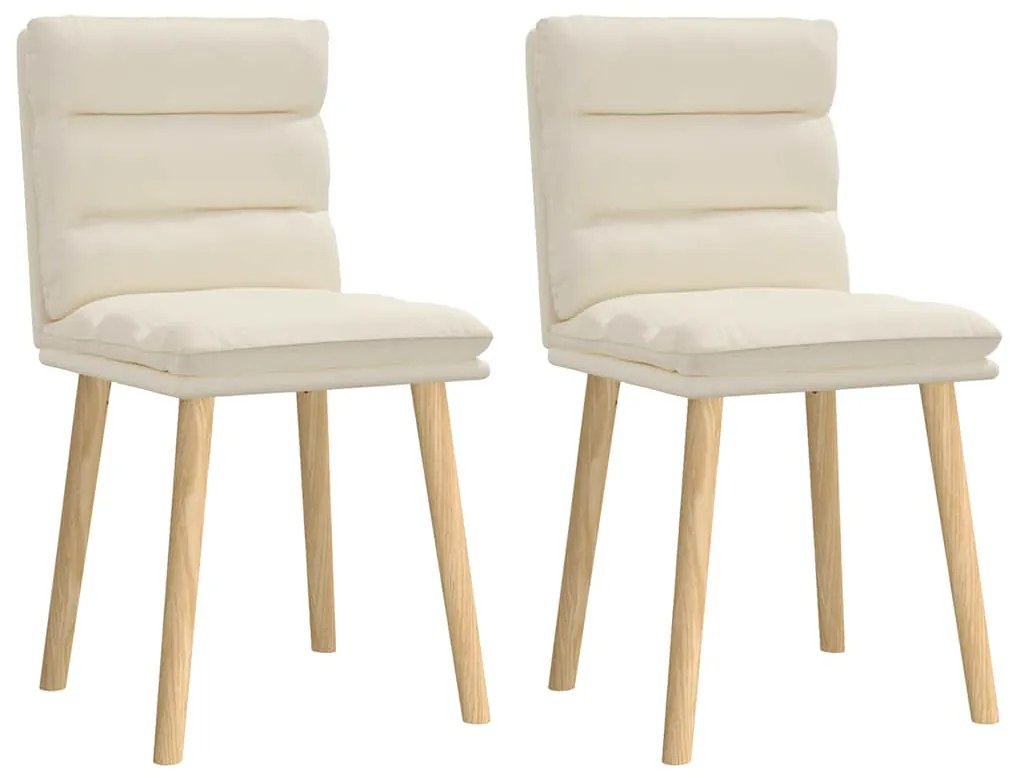 Καρέκλες Τραπεζαρίας vidaXL 2 τεμ Λινό