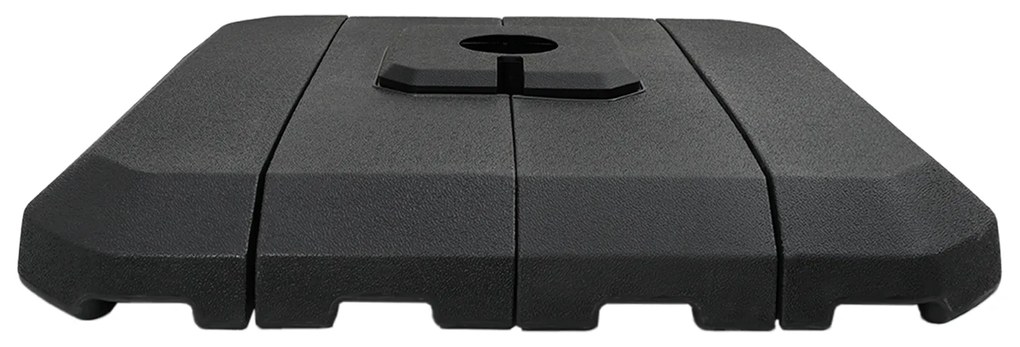 vidaXL Σετ Βάσης Παρασύρτη 4 Τεμαχίων - 130kg Άμμος ή 90kg Νερό