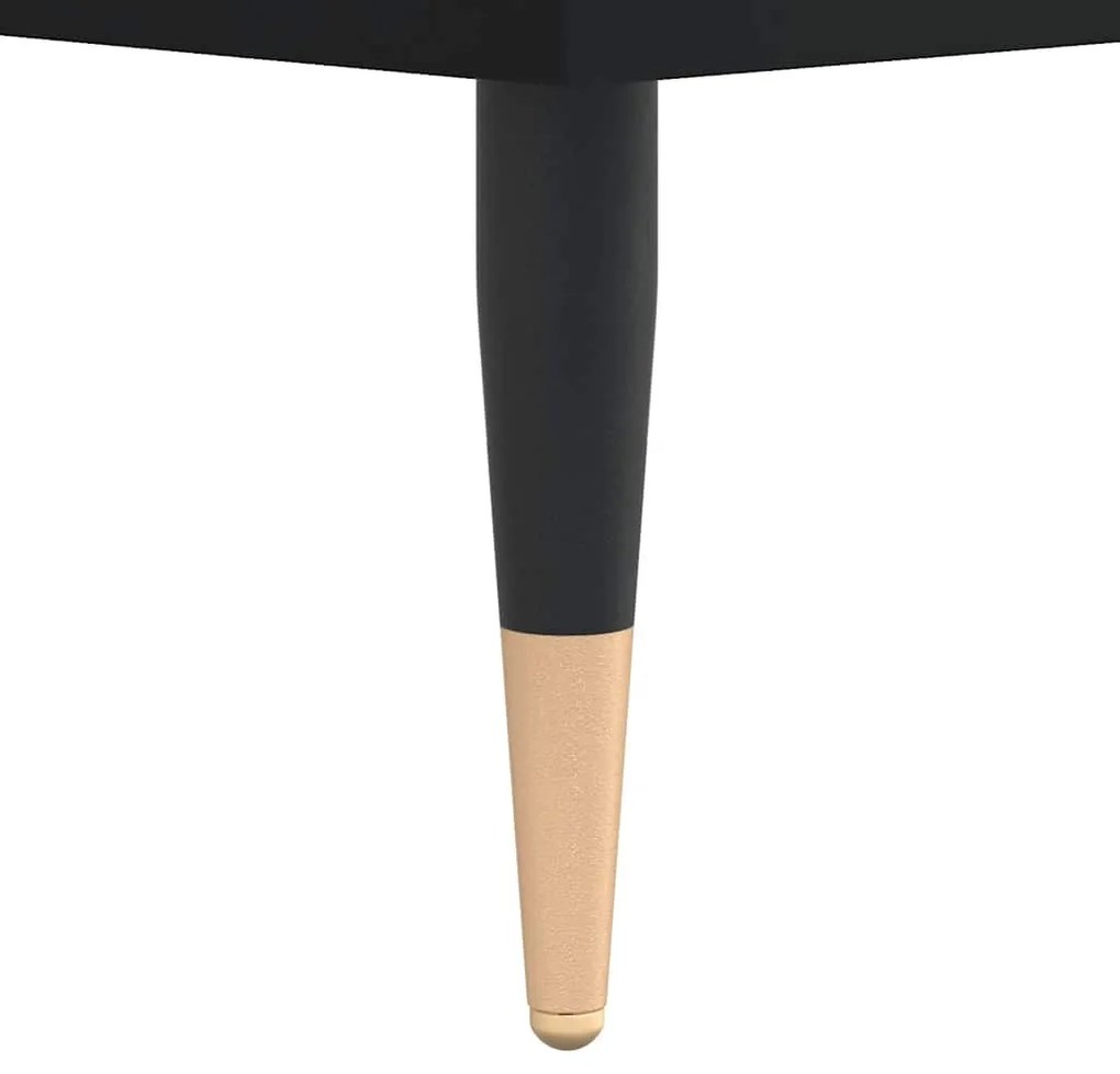 vidaXL Ντουλάπι Μαύρο 34,5x32,5x90 εκ. Επεξεργασμένο Ξύλο