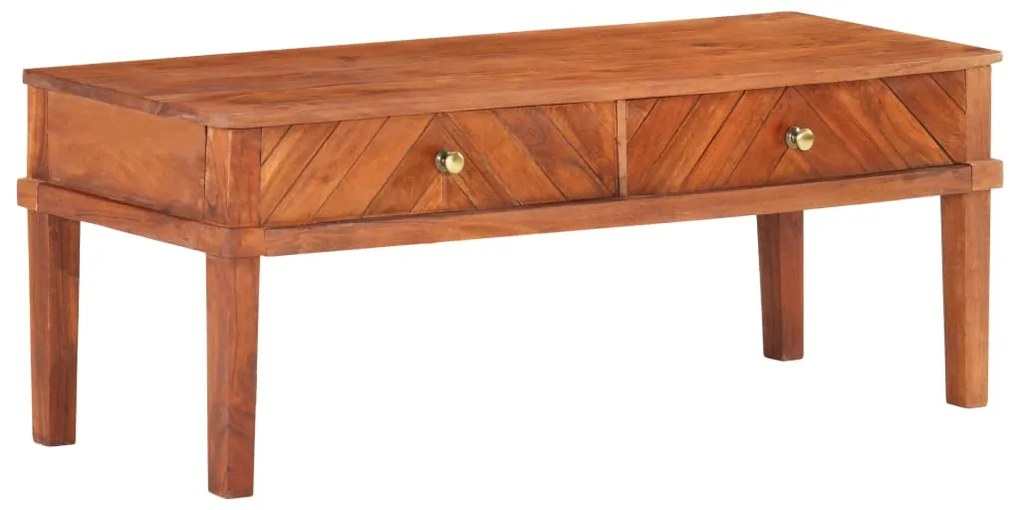 vidaXL Έπιπλο Τηλεόρασης 110 x 40 x 41 εκ. από Μασίφ Ξύλο Ακακίας