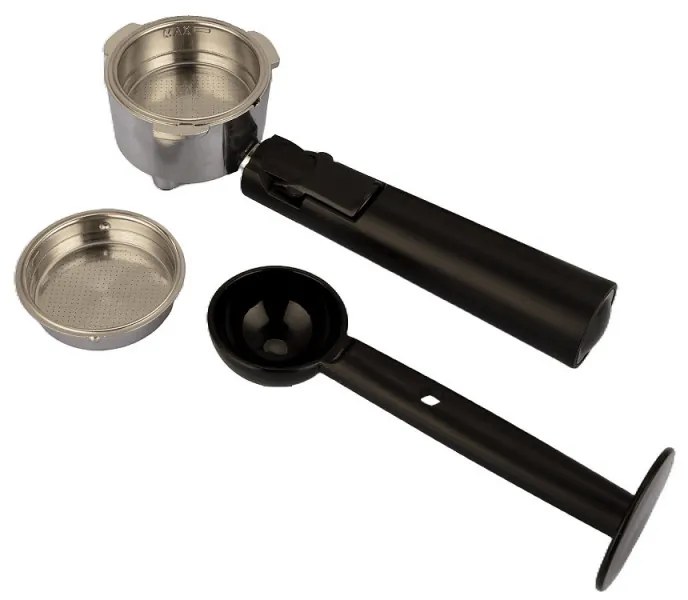 Μηχανή εσπρέσο για αλεσμένο καφέ και κάψουλες Crown CEM-1527, 1000W, 20 bar, 1.5 l, έλεγχος με αισθητήρα, Thermo block, ρυθμιζόμενη βάση, Μαύρο