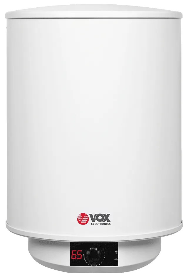 Vox Electronics WHD 502 Θερμοσίφωνας 50lt Glass Κάθετος 2000W, C, Λευκός