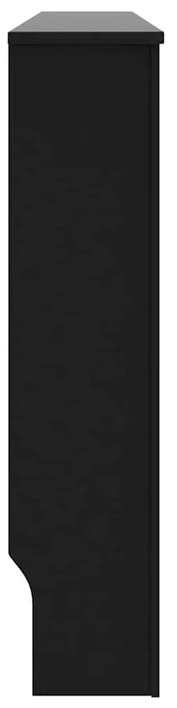 vidaXL Κάλυμμα Καλοριφέρ Μαύρο 172 x 19 x 81,5 εκ. από MDF