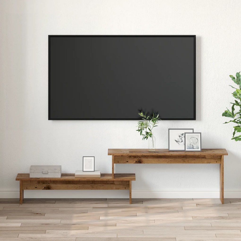 vidaXL Ντουλάπι TV Παλαιό ξύλο 180 x 30 x 43 εκ. Επεξεργασμένο ξύλο