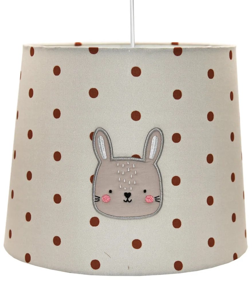 Παιδικό Φωτιστικό Οροφής Μονόφωτο Bebe Stars Bunny 3118