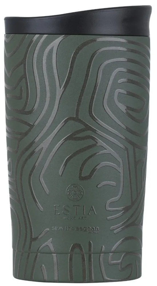Ποτήρι - Θερμός Olive Flow Save The Aegean 01-31886 350ml Olive Estia