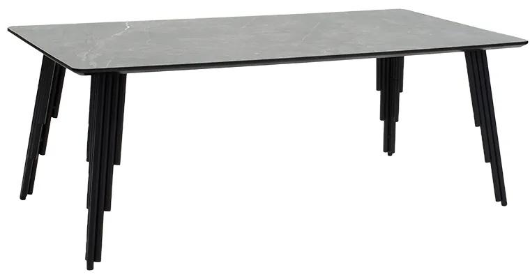 Τραπέζι σαλονιού Lifo MDF ανθρακί cement-μαύρο 120x60x45εκ Υλικό: MDF BOARD THICKNESS 18MM - iron tube:19*1.0mm 096-000027