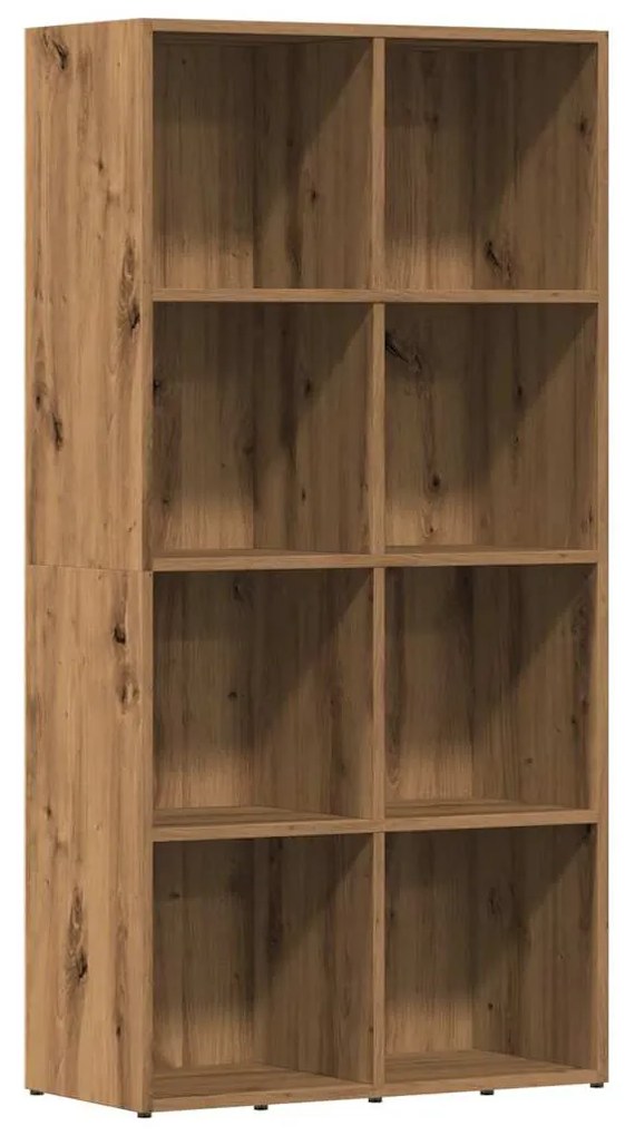 vidaXL Ντουλάπι βιβλίων Artisan Oak 66x30x130 cm Κατασκευασμένο ξύλο