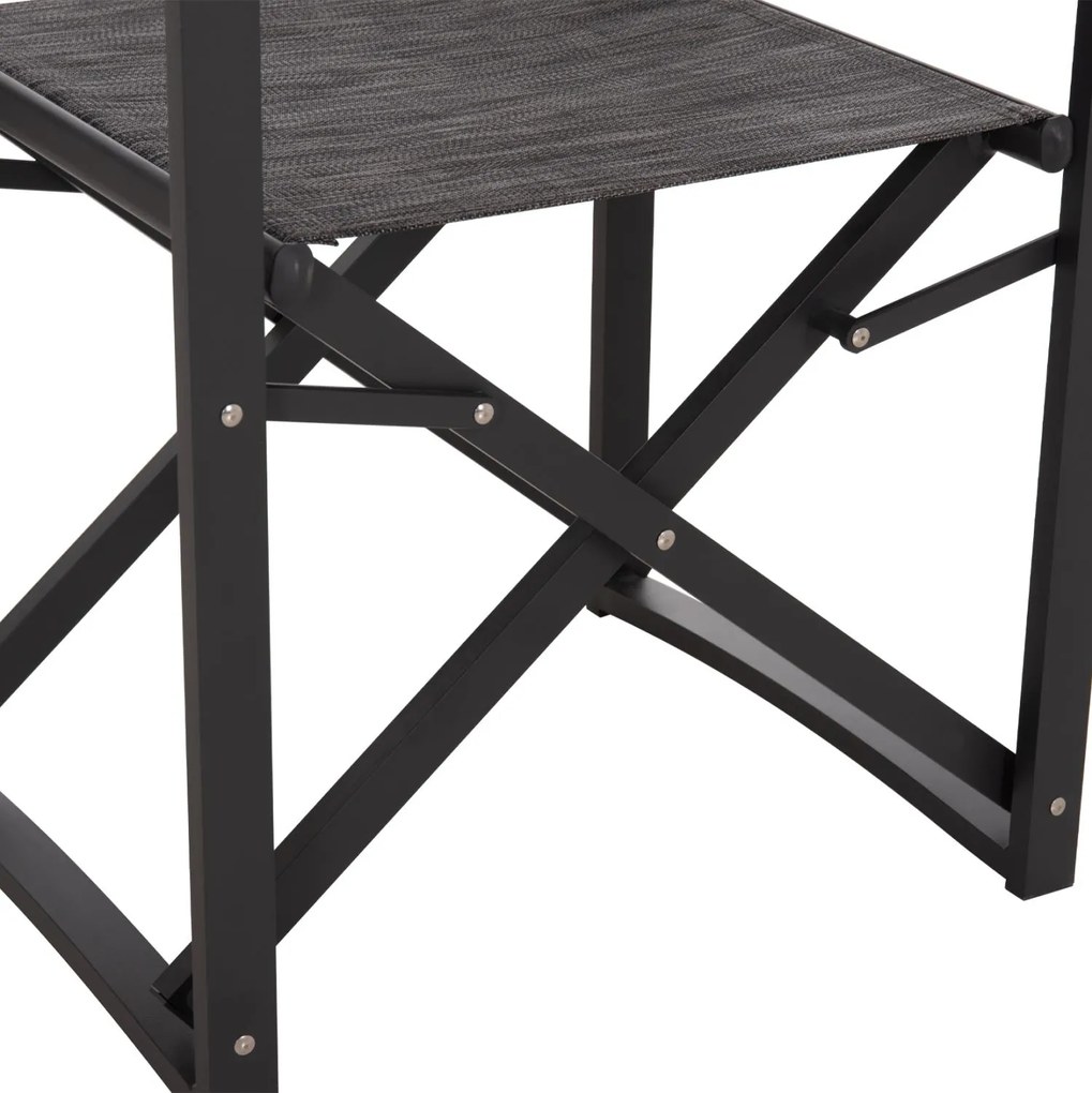 Καρέκλα - Πολυθρόνα Σκηνοθέτη DUPRE C5094.01 Γκρί Αλουμινίου 57x48,5x85,5Y εκ. 57x48.5x85.5 εκ.