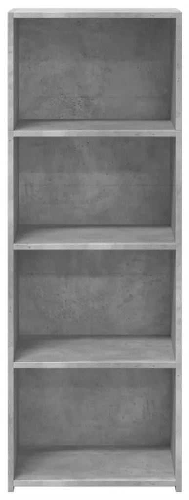 vidaXL Ντουλάπι Γκρι Σκυρ. 45x41x124 εκ. από Επεξεργασμένο Ξύλο