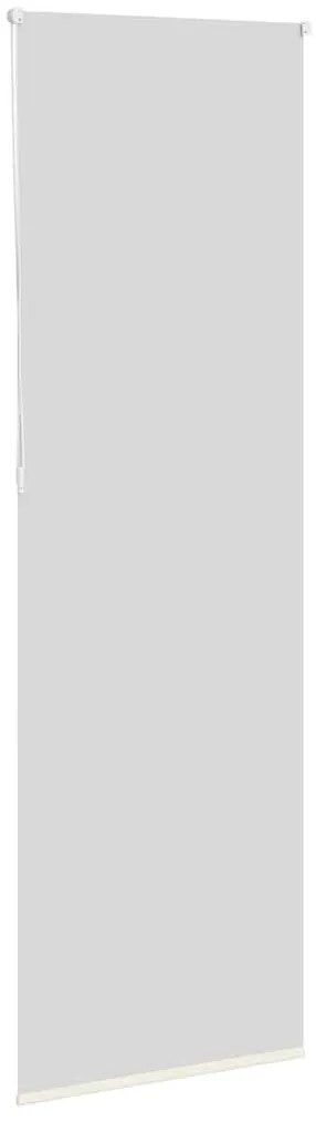 vidaXL Ρολέρ Μπλακάουτ Υπόλευκη 85x210 εκ. Πλάτος υφάσματος 80,7 εκ.