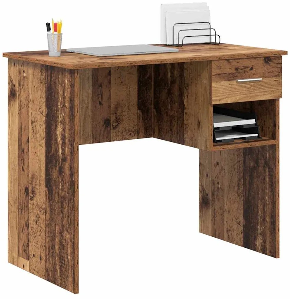 vidaXL Γραφείο Παλαιό ξύλο 90 x 49.5 x 75 εκ. Επεξεργασμένο ξύλο