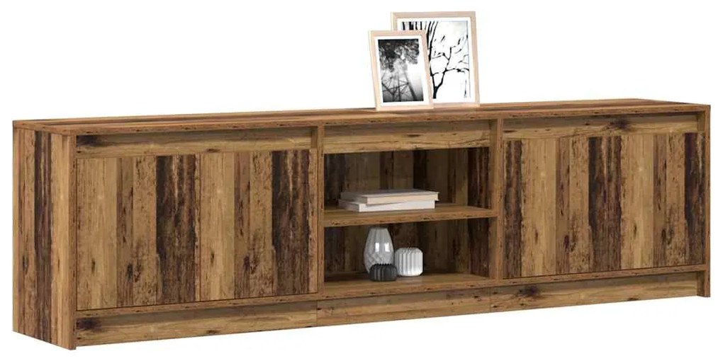 vidaXL Ντουλάπι TV Καφέ 180 x 34 x 50 εκ Επεξεργασμένο ξύλο
