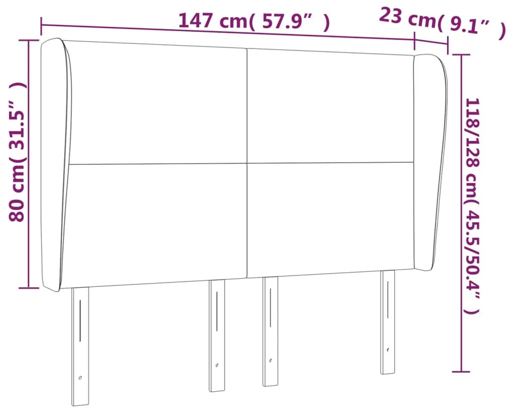 ΚΕΦΑΛΑΡΙ ΜΕ ΠΤΕΡΥΓΙΑ ΜΠΛΕ 147X23X118/128 ΕΚ. ΥΦΑΣΜΑΤΙΝΟ 3117680