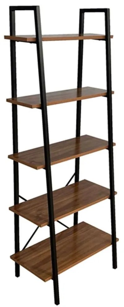 Ραφιέρα 60x35x150cm 27.0103 Black-Brown