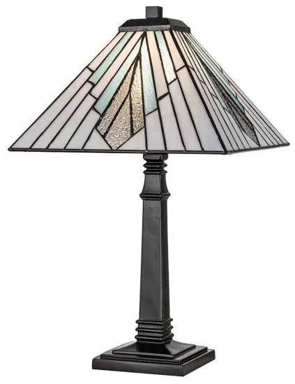 Επιτραπέζιο Φωτιστικό 1xE27 Μπρονζέ  Tiffany Φ30cm  Alderley TF-ALDERLEY-TL-L Elstead Lighting-TF-ALDERLEY-TL-L-Μπρονζέ TF-ALDERLEY-TL-L
