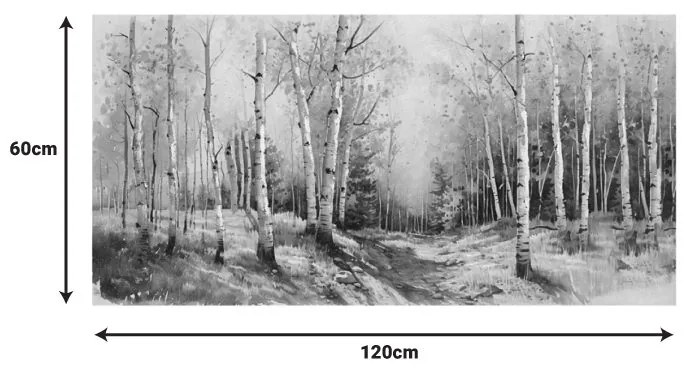 Πίνακας σε καμβά Fortree Inart 120x3x60εκ