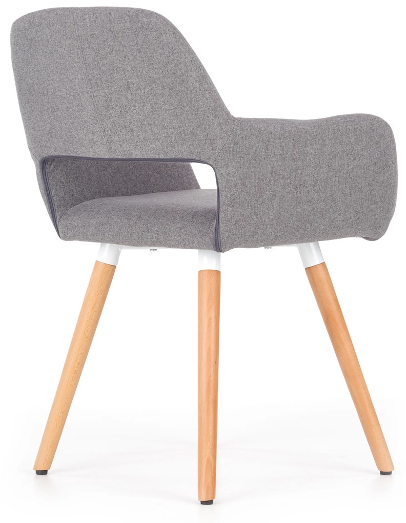 K283 chair, color: grey DIOMMI V-CH-K/283-KR-POPIEL