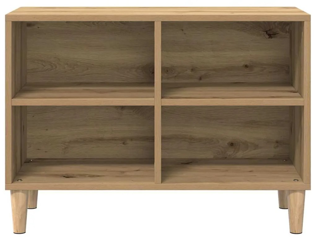 vidaXL Ντουλάπι TV Καφέ 69.5 x 30 x 50 εκ. Επεξεργασμένο ξύλο