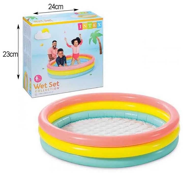 Intex παιδική πισίνα φουσκωτή 1.47x33cm #57422NP- Kids swimming pool
