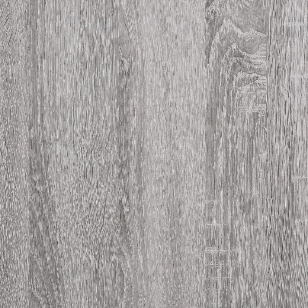 Δισκοθήκη Γκρι Sonoma 84,5 x 38 x 89 εκ. από Επεξεργασμένο Ξύλο 831778