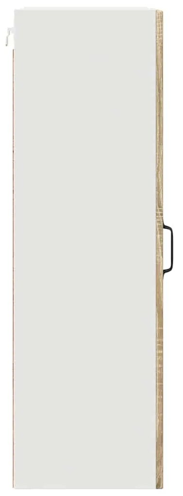 vidaXL Κρεμαστό ντουλάπι κουζίνας Δρύς Sonoma 50 x 31 x 100 εκ.