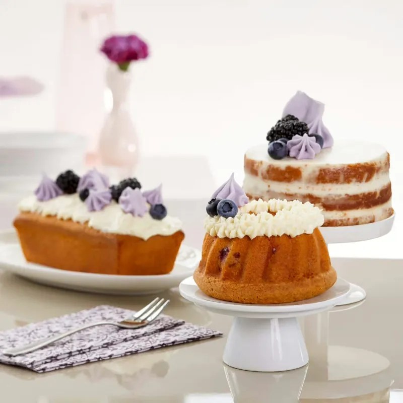 Σετ 3 μίνι ταψιών ψησίματος Dr.Oetker Exclusive 4535, 3 διαφορετικά σχέδια, Αντικολλητική κεραμική επίστρωση, Γκρι