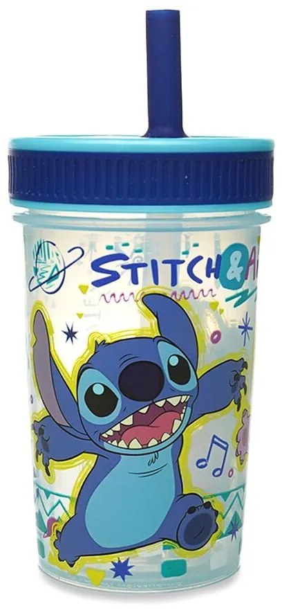 ποτήρι εκμάθησης ThermoBaby LILO & STITCH 420 ml Μπλε