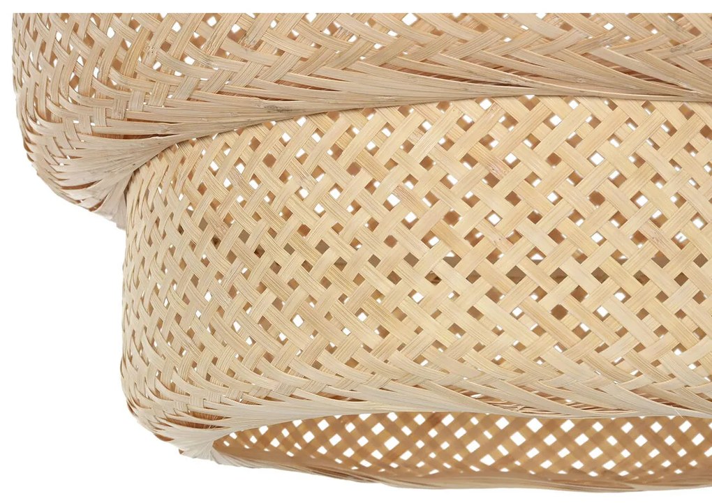 Φωτιστικό Οροφής Home ESPRIT Ανοιχτό καφέ Bamboo 50 x 50 x 55 cm