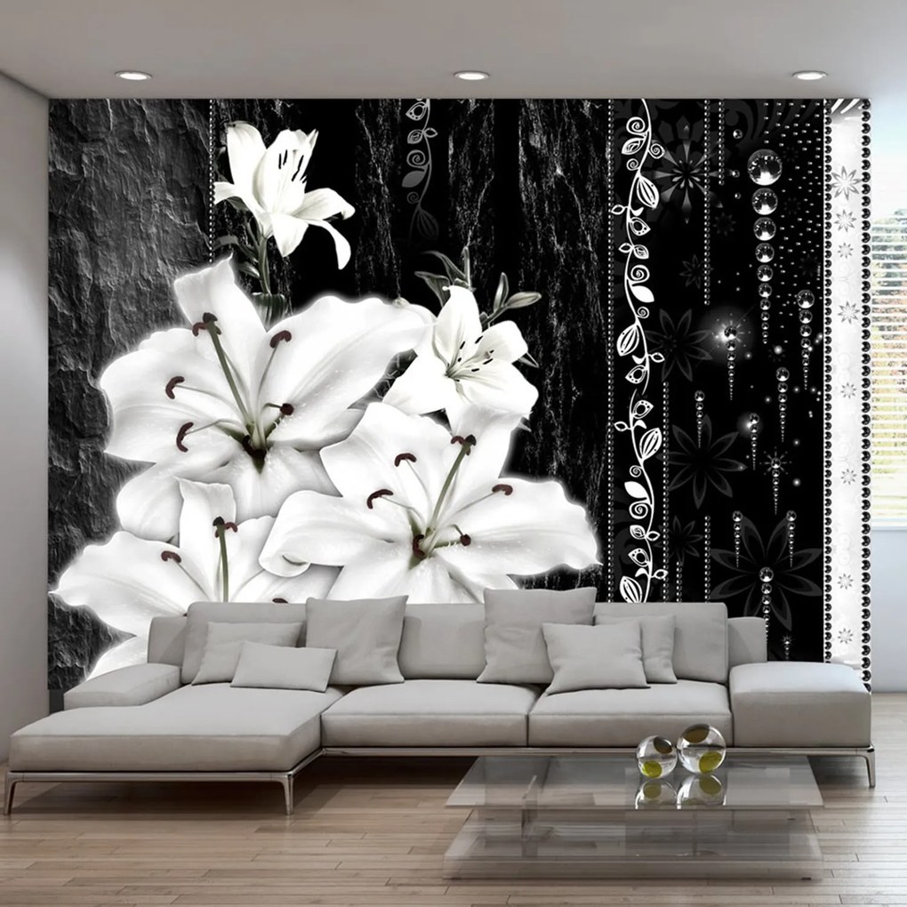 Φωτοταπετσαρία - Crying lilies 250x175