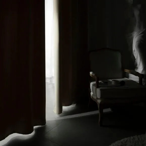 Beauty Home Κουρτίνα Blackout σκίασης με 8 κρίκους Ideal Art 8400 140x270 Άμμου