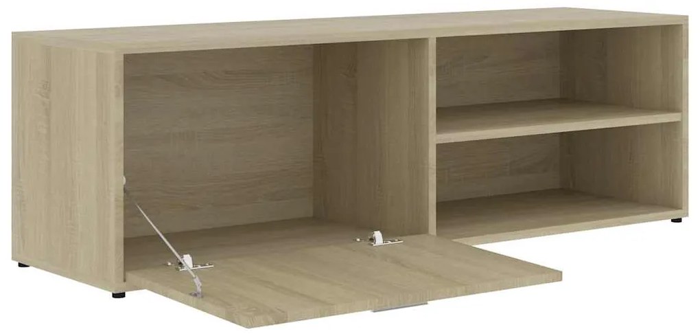 vidaXL Έπιπλο Τηλεόρασης Sonoma Δρυς 120 x 34 x 37 εκ. από Επεξ. Ξύλο