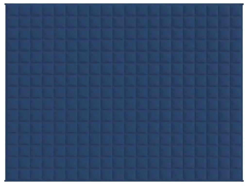 Κουβέρτα Βαρύτητας Μπλε 150 x 200 εκ. 11 κ. Υφασμάτινη - Μπλε